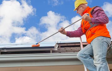 Steppingley soft wash roof cleaning